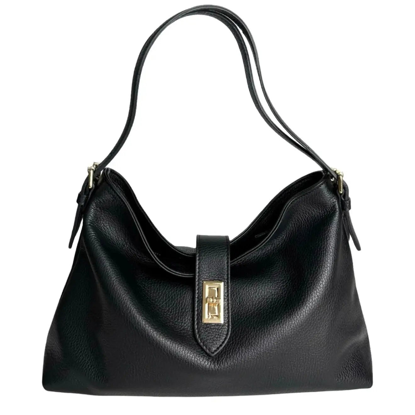 THE CLARA LEATHER SLOUCH BAG