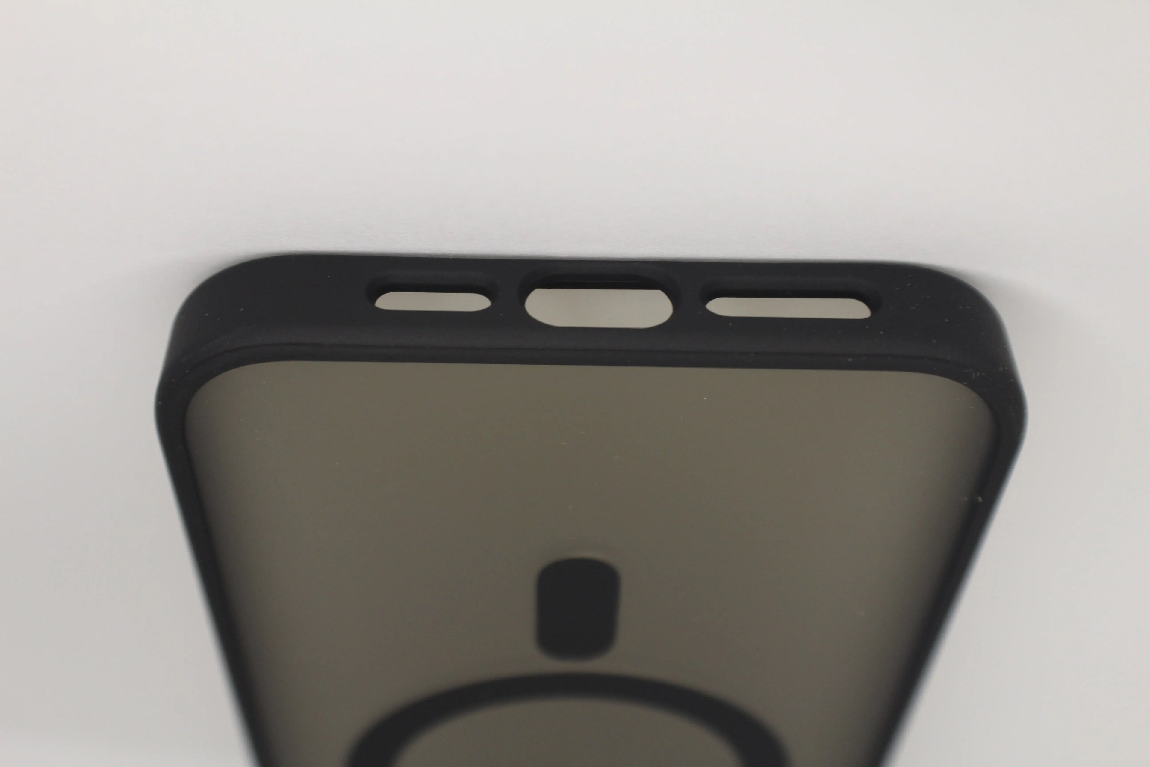 For Matte Wireless Charging Case For iPhone Shockproof Lens Protection Cover Matte Black