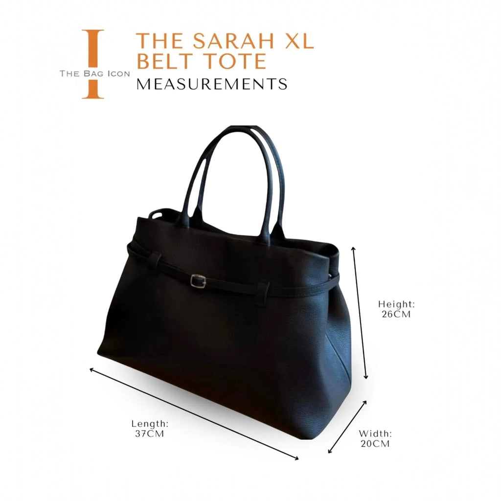 THE XL SARAH LARGE BELT TOTE BAG