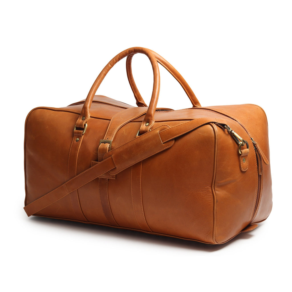 Port Blair Leather Duffle Travel Bag