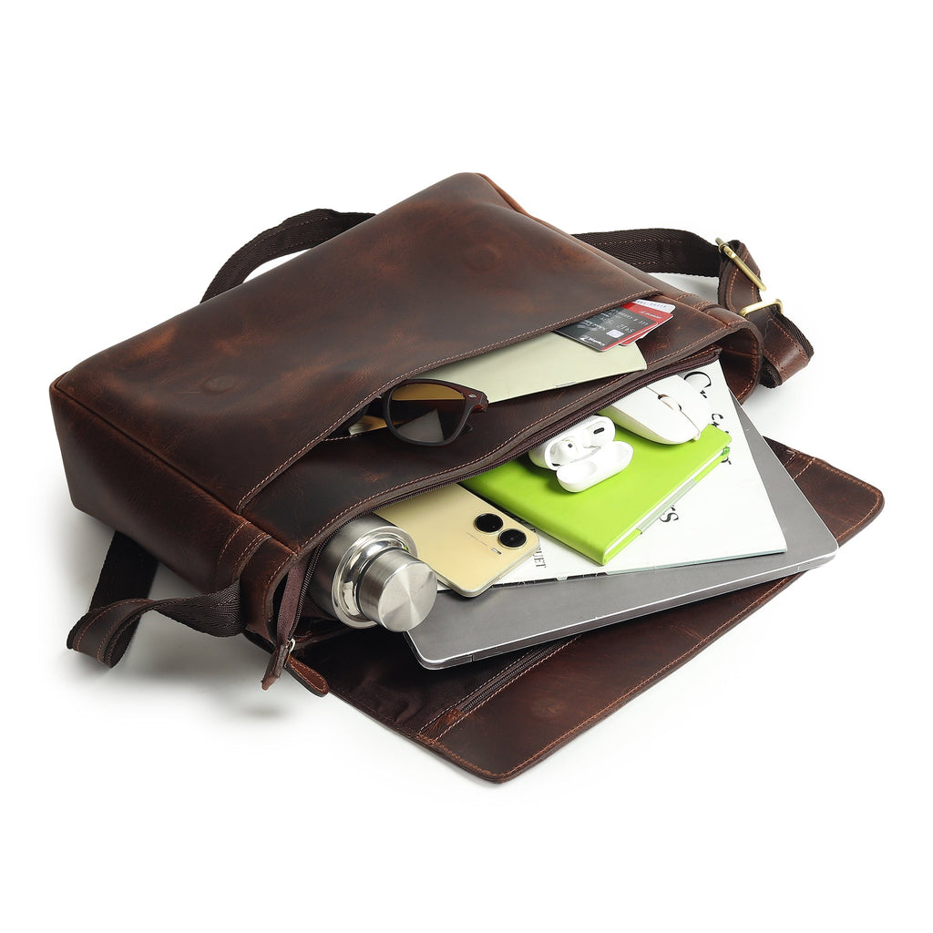 Genuine Sitka Leather Laptop Bag