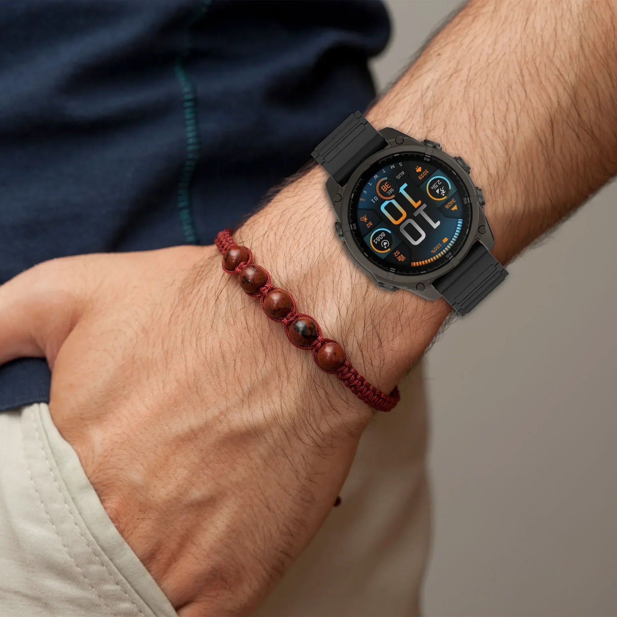 Garmin Fenix Silicone Magnetic Strap - Versatile & Comfortable