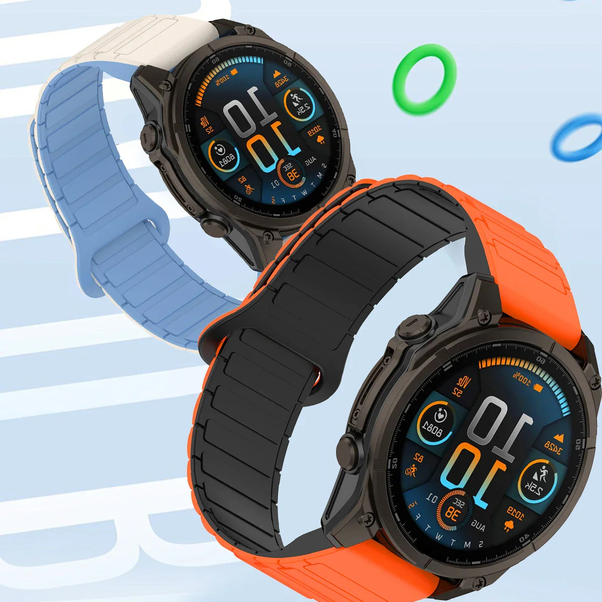 Garmin Fenix Silicone Magnetic Strap - Versatile & Comfortable