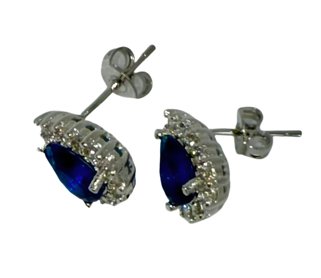 Vintage Earrings – 925 Sterling Silver Charm for Women