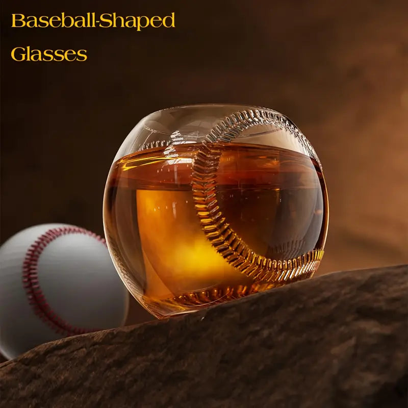 Home Run Baseball Decanter Set