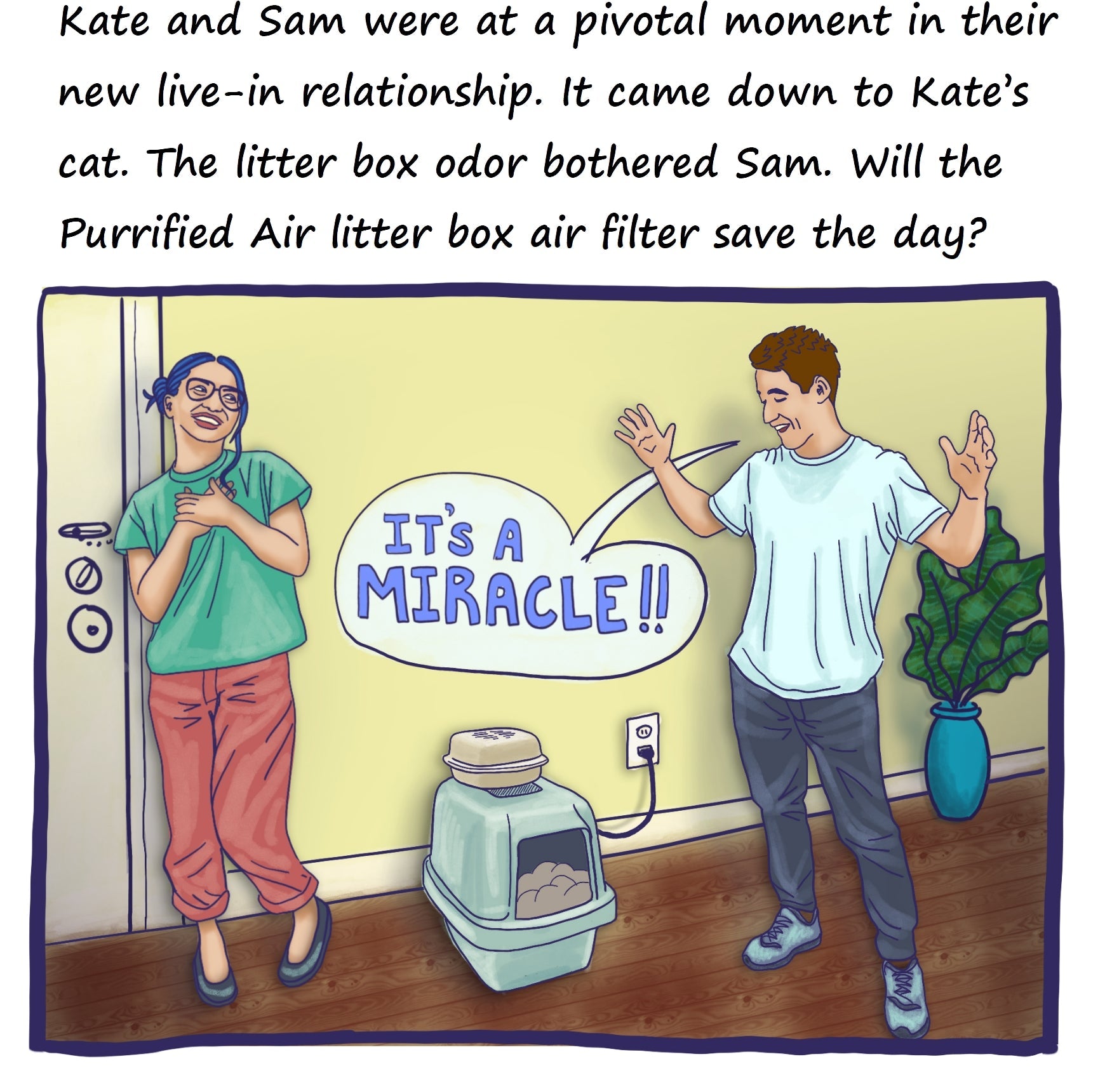 Litter Box Air Purifier