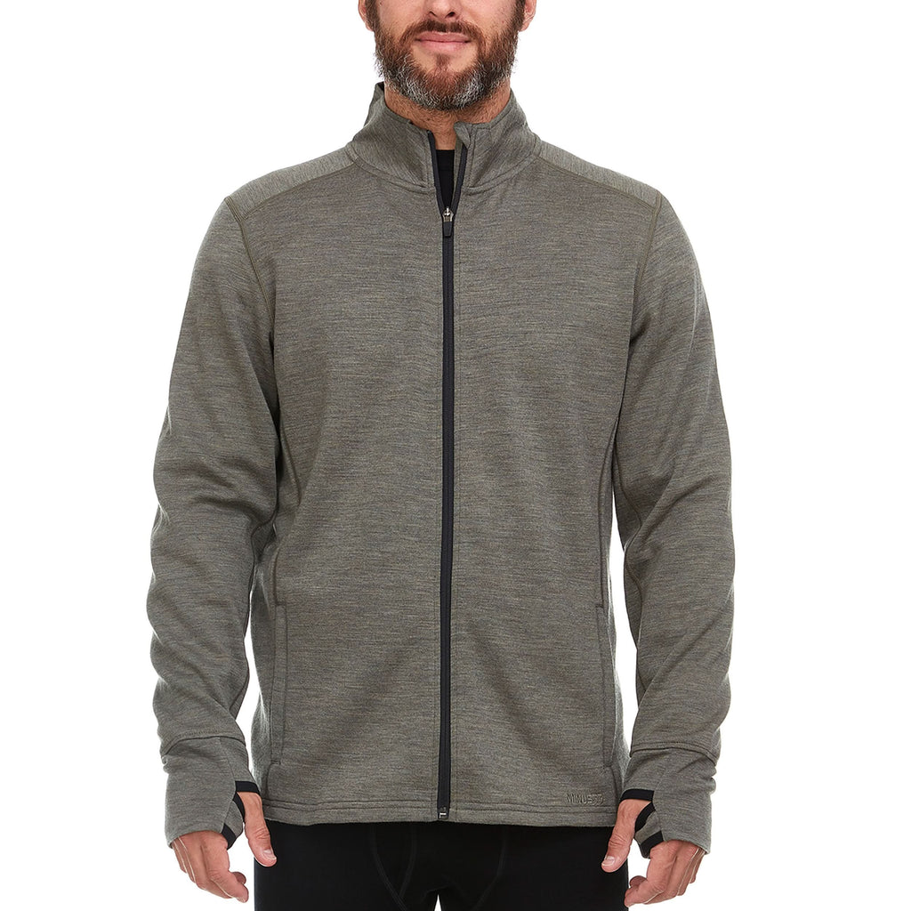 Heavyweight - Men's Wool Full Zip Wilderness
