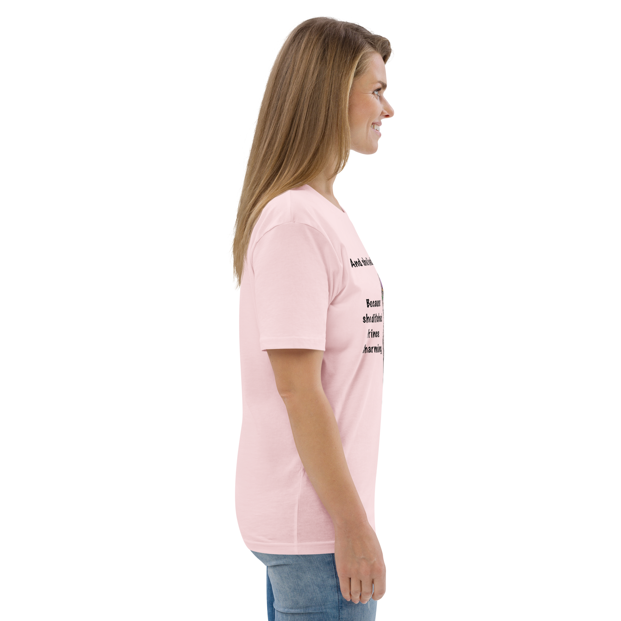 "DITCHED PRINCE CHARMING & GOT A SPHYNX CAT" ECO TEE