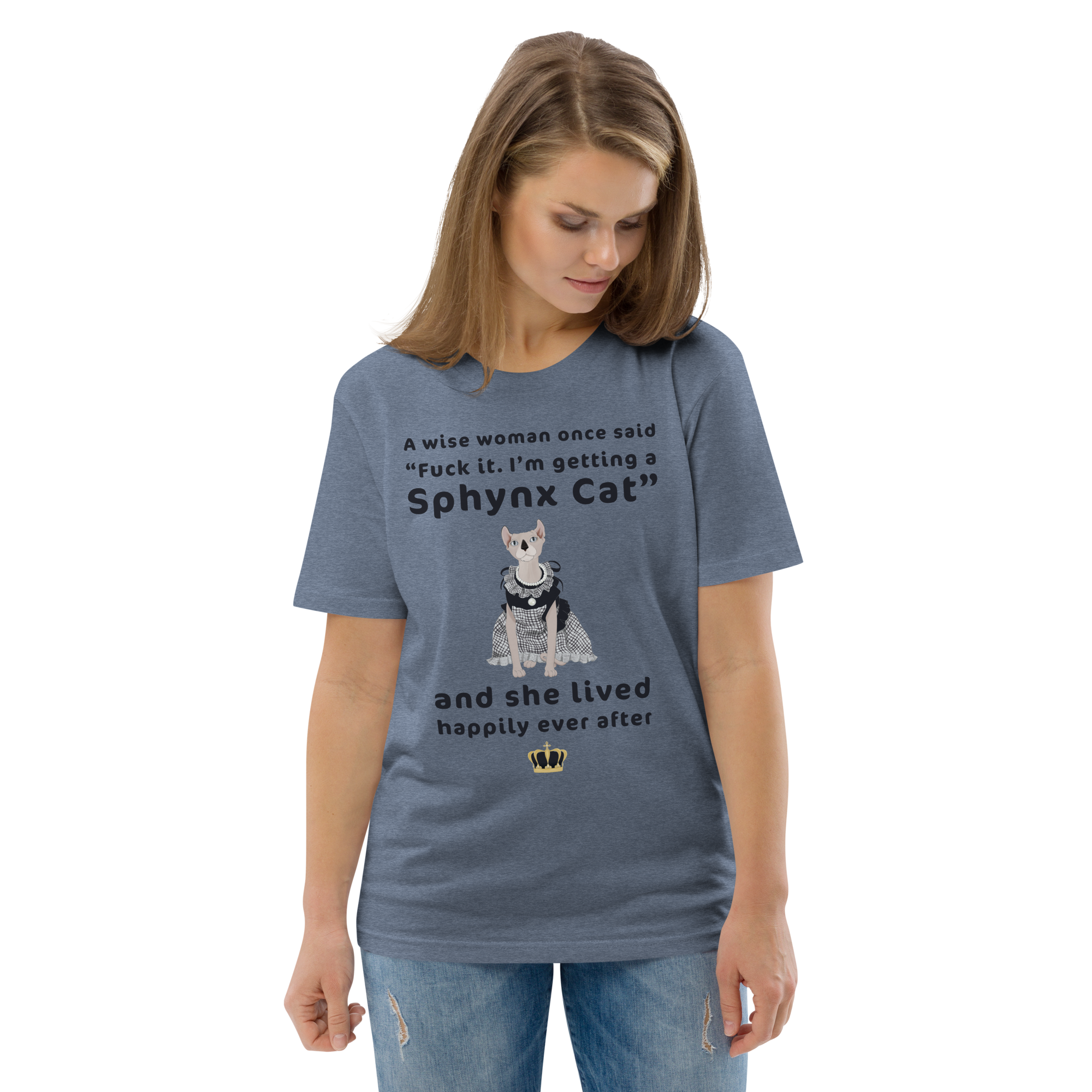 "FUCK IT - I'M GETTING A SPHYNX CAT" ECO TEE