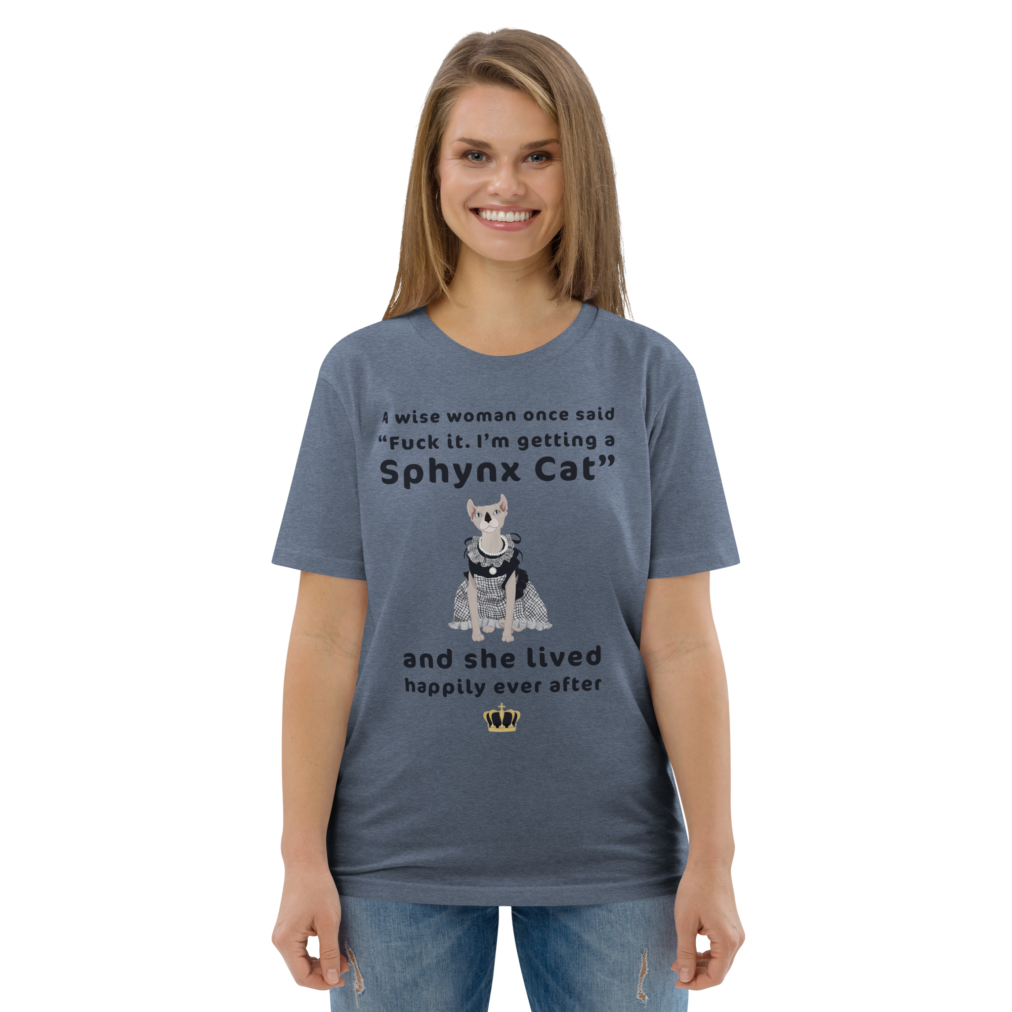 "FUCK IT - I'M GETTING A SPHYNX CAT" ECO TEE