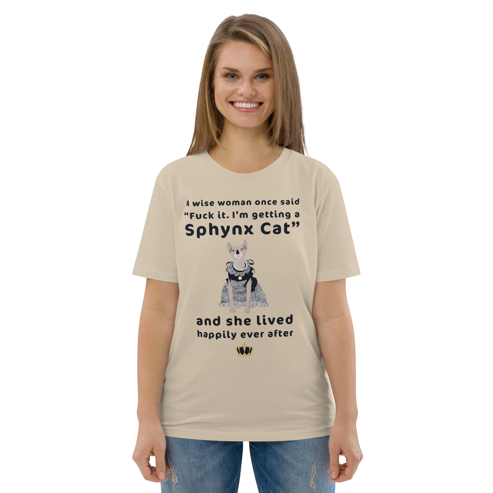 "FUCK IT - I'M GETTING A SPHYNX CAT" ECO TEE