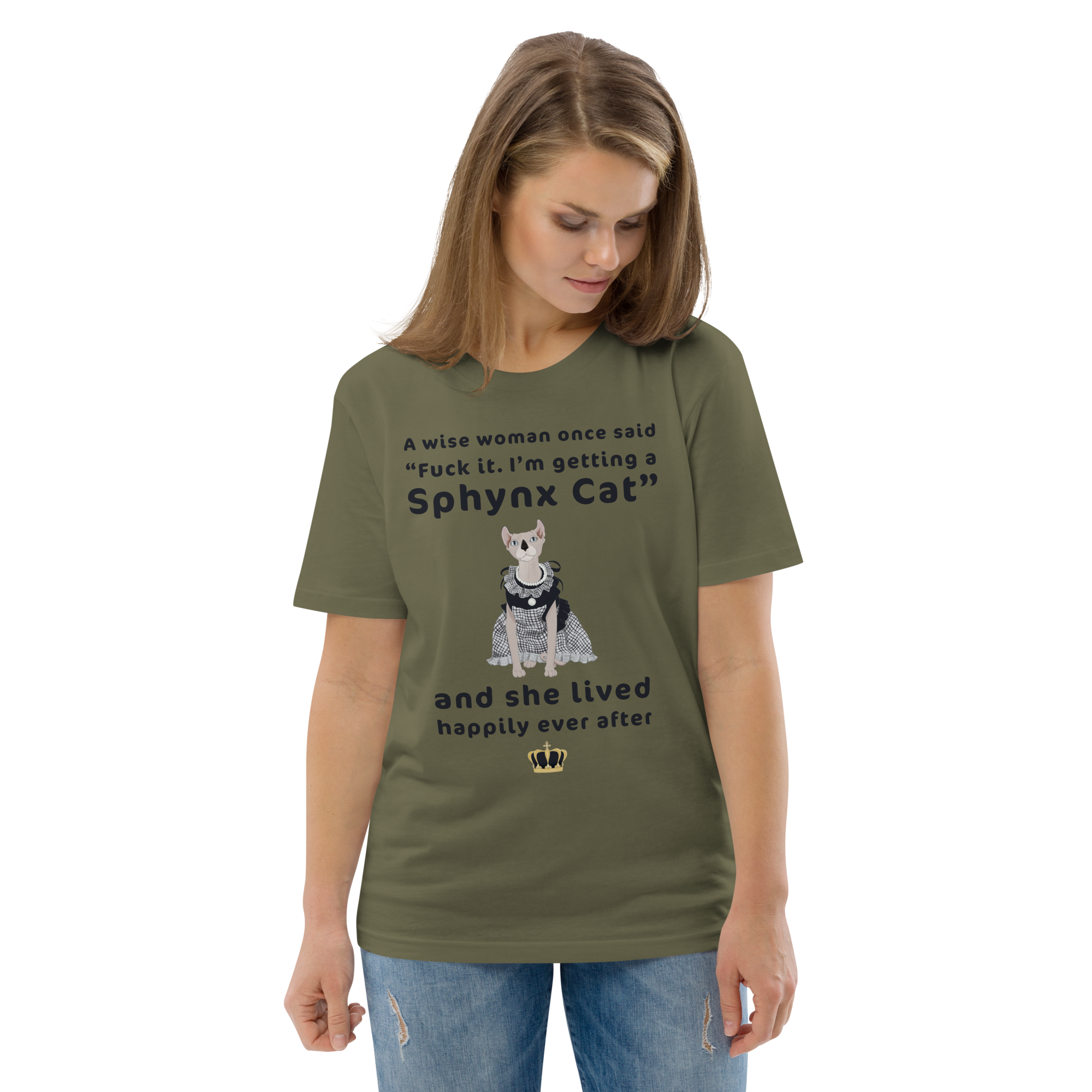 "FUCK IT - I'M GETTING A SPHYNX CAT" ECO TEE