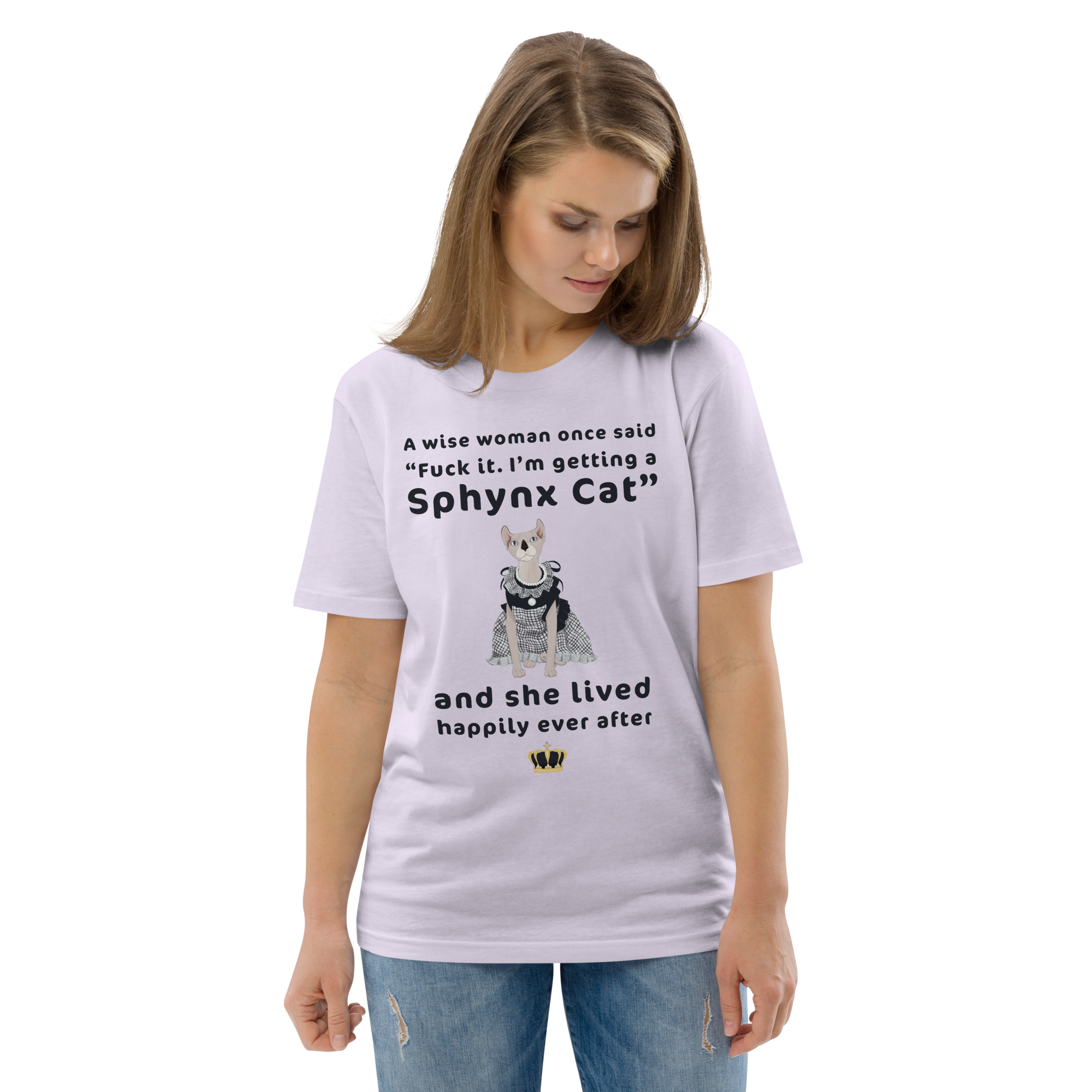 "FUCK IT - I'M GETTING A SPHYNX CAT" ECO TEE