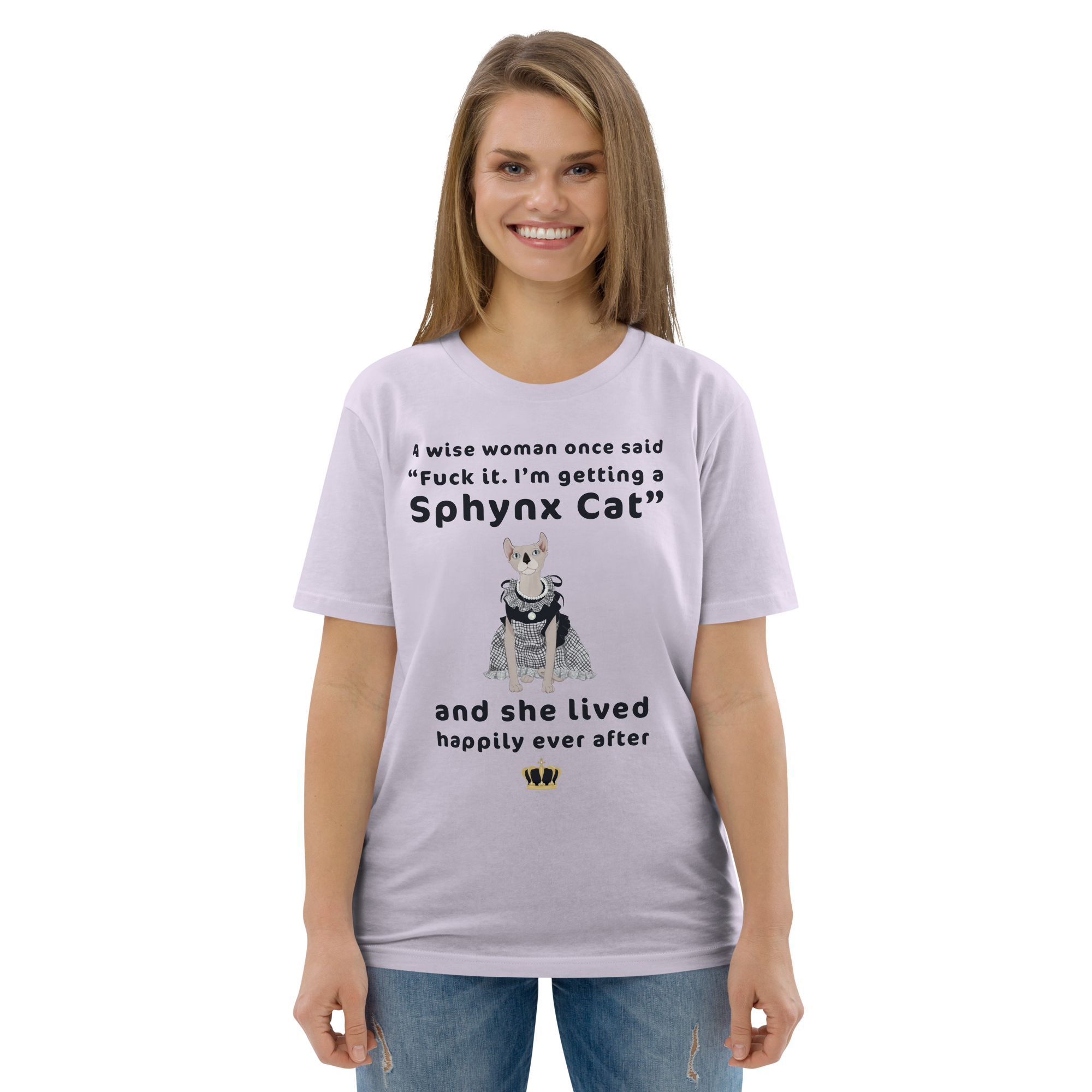 "FUCK IT - I'M GETTING A SPHYNX CAT" ECO TEE
