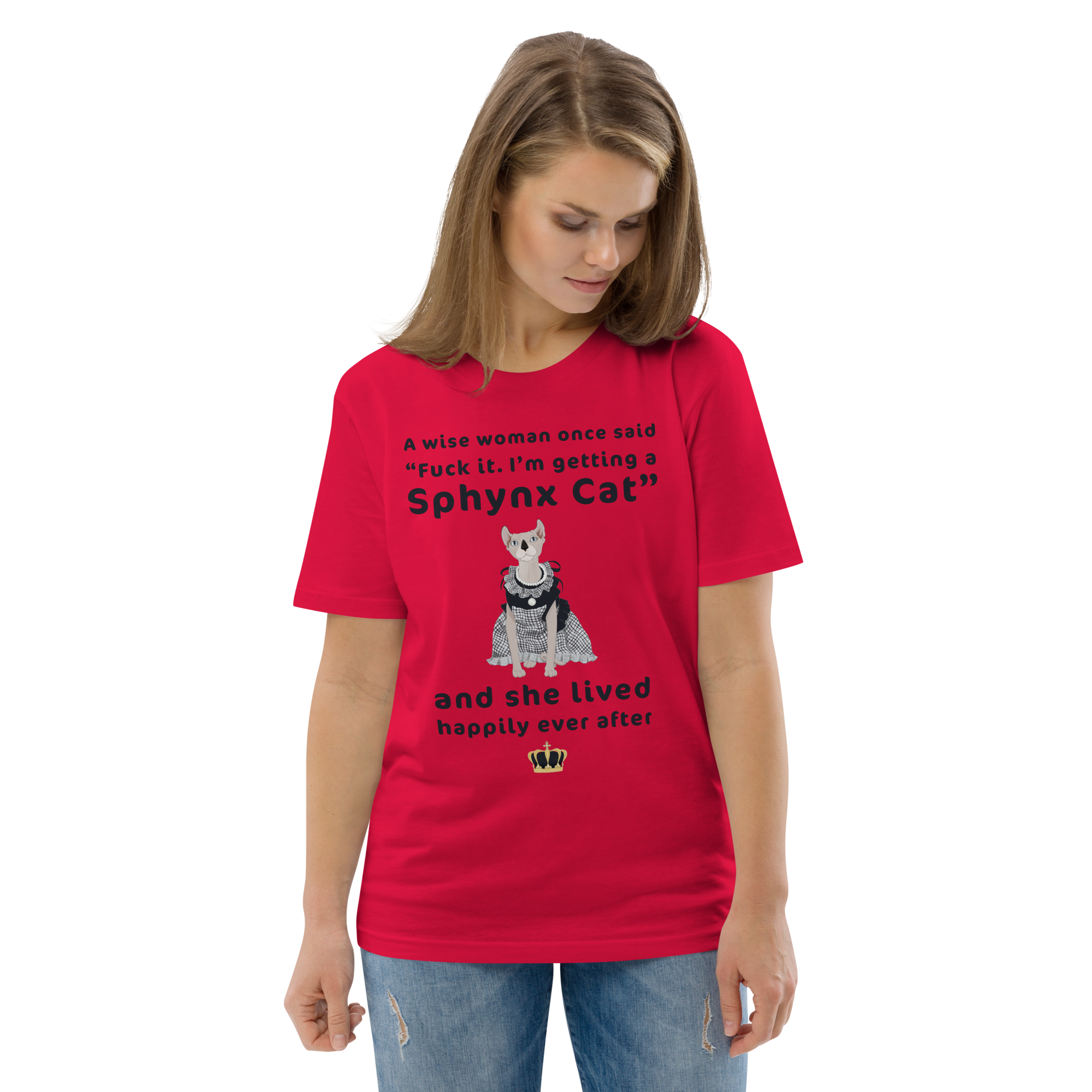 "FUCK IT - I'M GETTING A SPHYNX CAT" ECO TEE