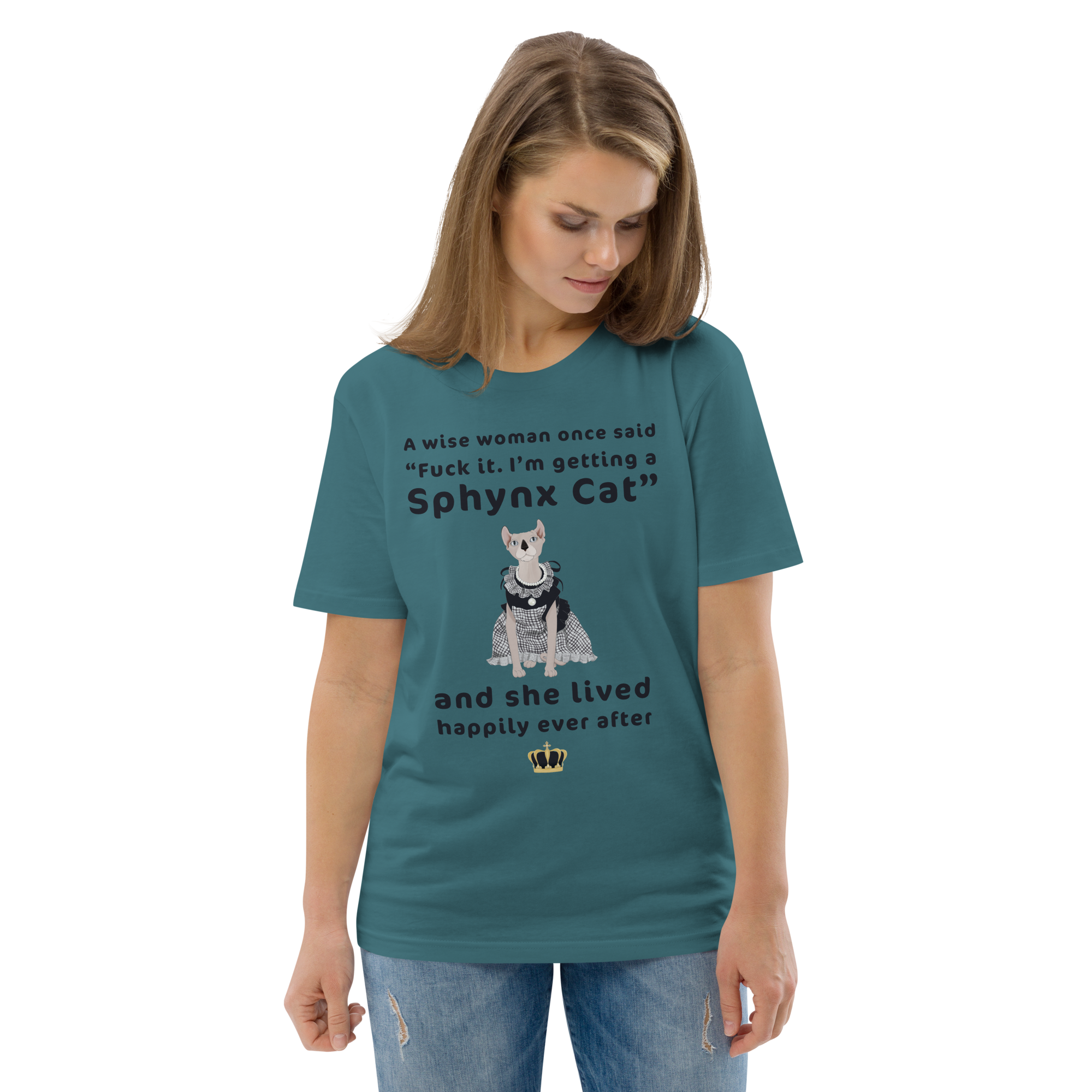 "FUCK IT - I'M GETTING A SPHYNX CAT" ECO TEE