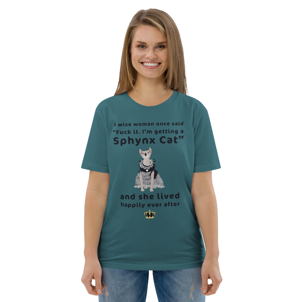 "FUCK IT - I'M GETTING A SPHYNX CAT" ECO TEE