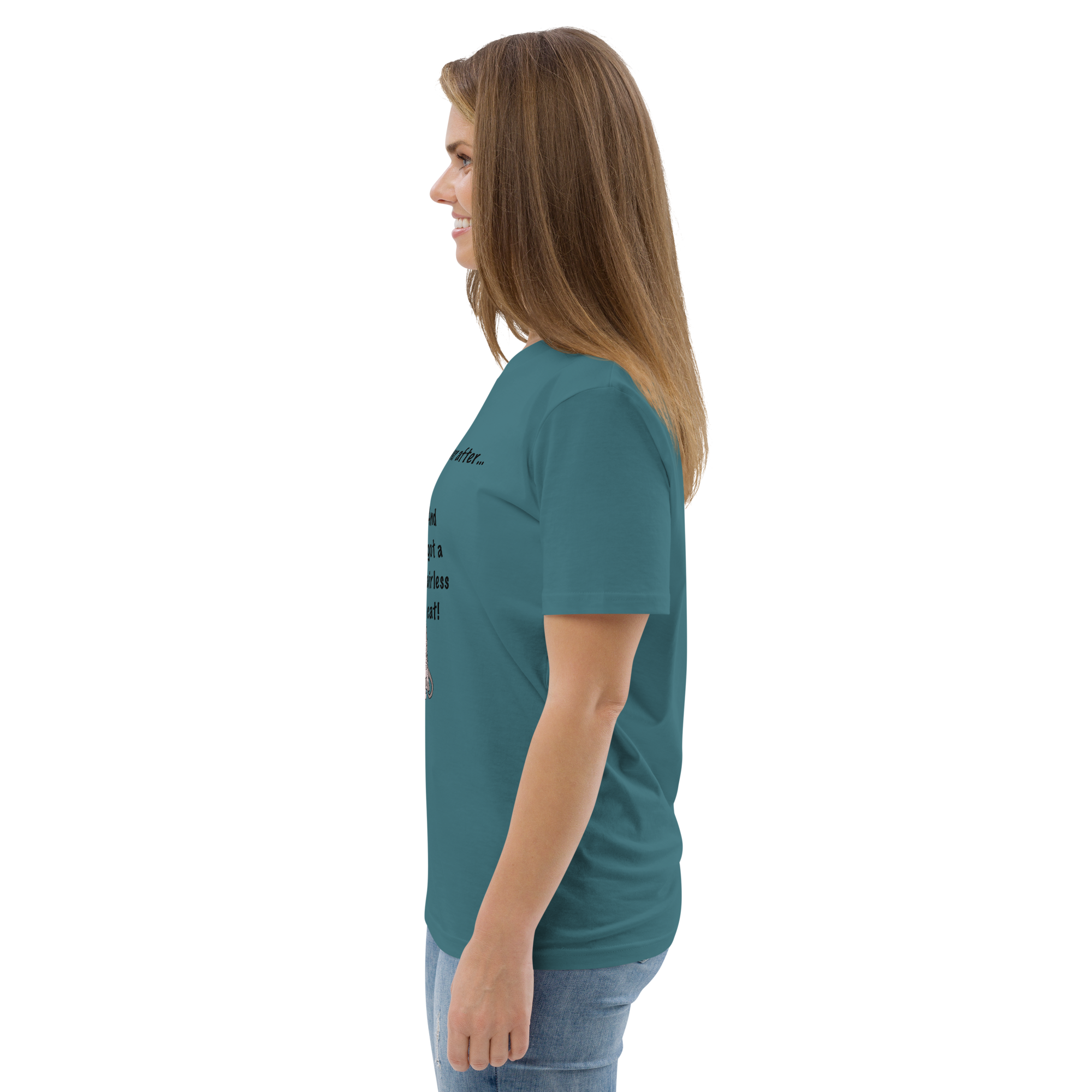 "DITCHED PRINCE CHARMING & GOT A SPHYNX CAT" ECO TEE