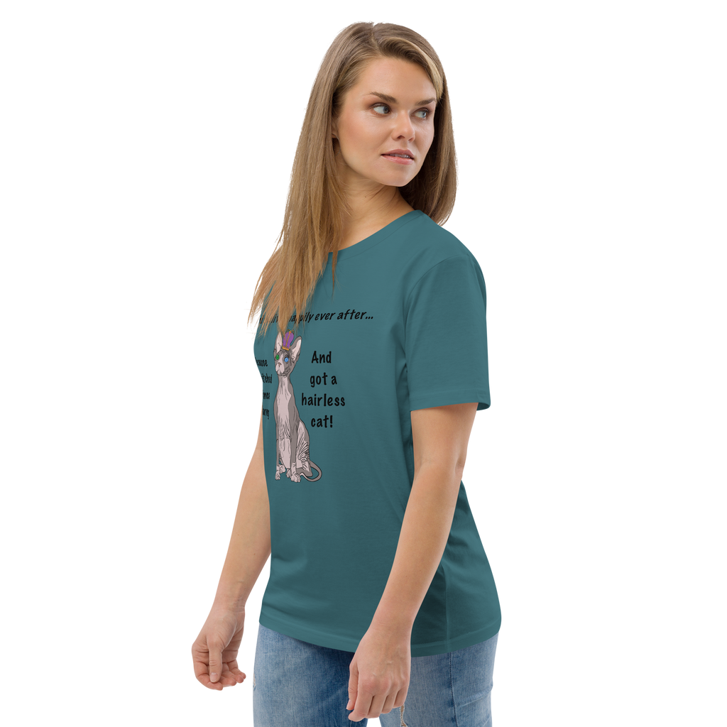 "DITCHED PRINCE CHARMING & GOT A SPHYNX CAT" ECO TEE