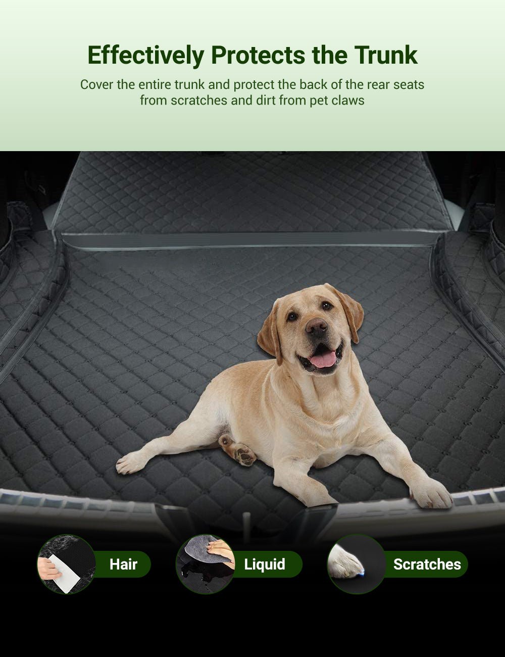 Waterproof Trunk Pet Mat for Tesla Model 3